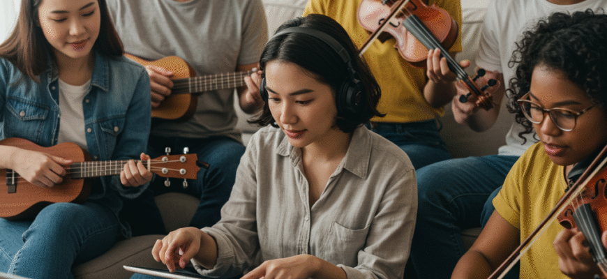 Learn to Play a Simple Musical Instrument Online